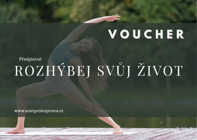 Voucher Rozhýbej svůj život